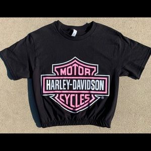 Harley Davidson crop top